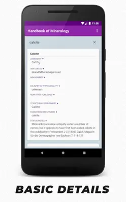 Handbook of Mineralogy android App screenshot 2